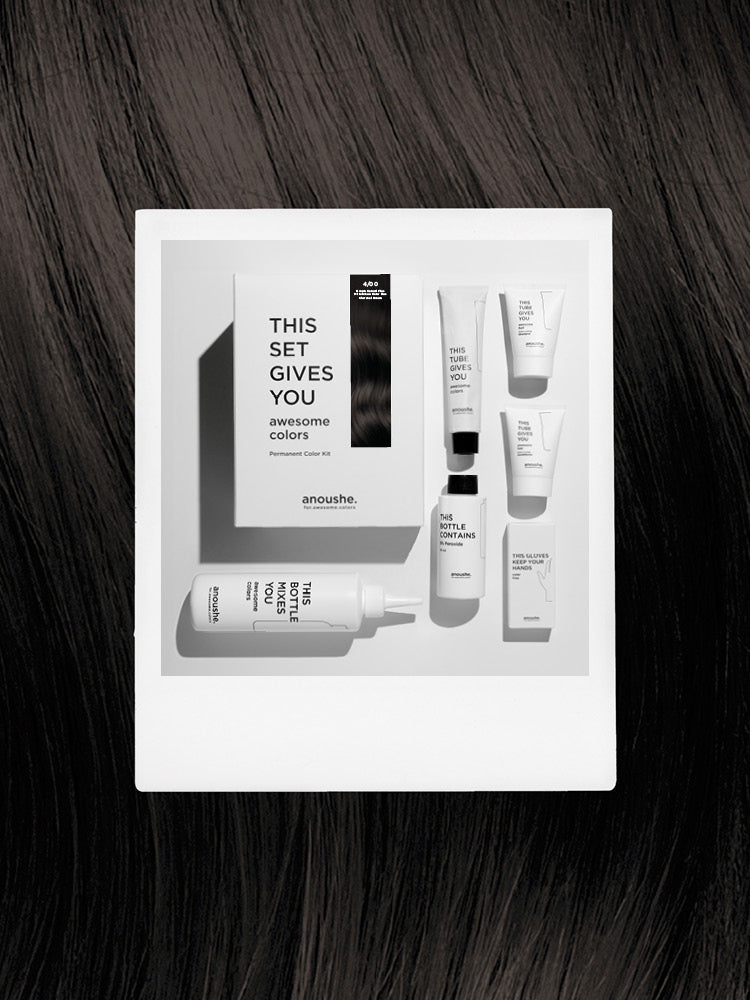 Single Kit Charcoal Brown 4/00 - 9%